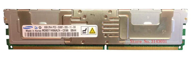 Серверная память samsung DDR2 2 ГБ 4 ГБ 8 ГБ 667 МГц PC2-5300F ECC FBD FB-DIMM полностью буферизированная оперативная память 240pin 5300