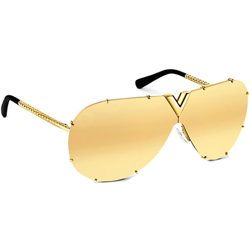 

French classic luxury brand Aviation Sunglasses Women high quality Retro Pilot Sunglass Men Gold Sun Glasses For Women Mirror