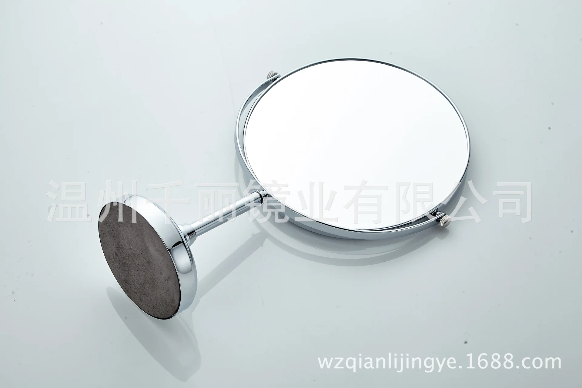 Зеркало для макияжа металлическое творческое зеркало настольное одно зеркало