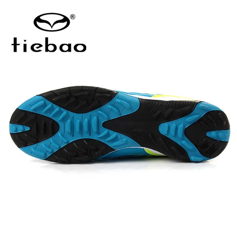 TIEBAO zapatos de fútbol chuteira futebol tacos de fútbol zapatillas de deporte de los hombres botas de fútbol al aire libre atlético fútbol padre-chico zapatos