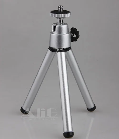 

[No Tracking] Mini Tripod Aluminum Lightweight Tripod Stand Mount For Digital Camera Webcam Phone Accessories