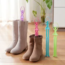 Adjustable Length Hook Girl Ballet Scalable Tree Shoes Table Shoe Rack Long Boots Stays Folder prateleira estante cabideiro #555