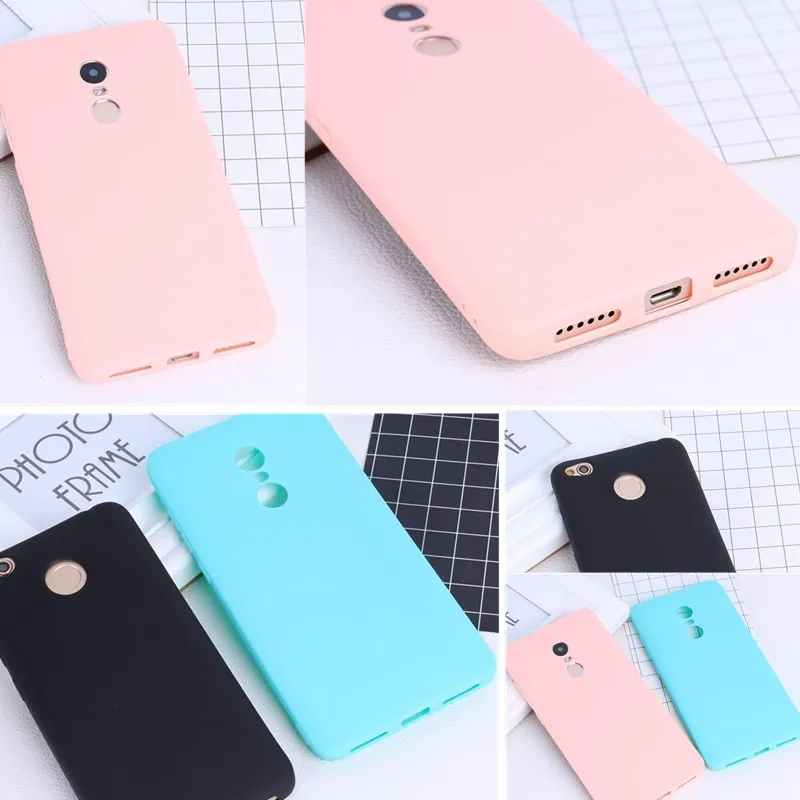 

Phone Bags Cases For Redmi 4X 4A Note4X 4PRO Note 4 Ultrathin Simple Solid Color Soft Case For Xiaomi mi Max2 Cover Capa Shell