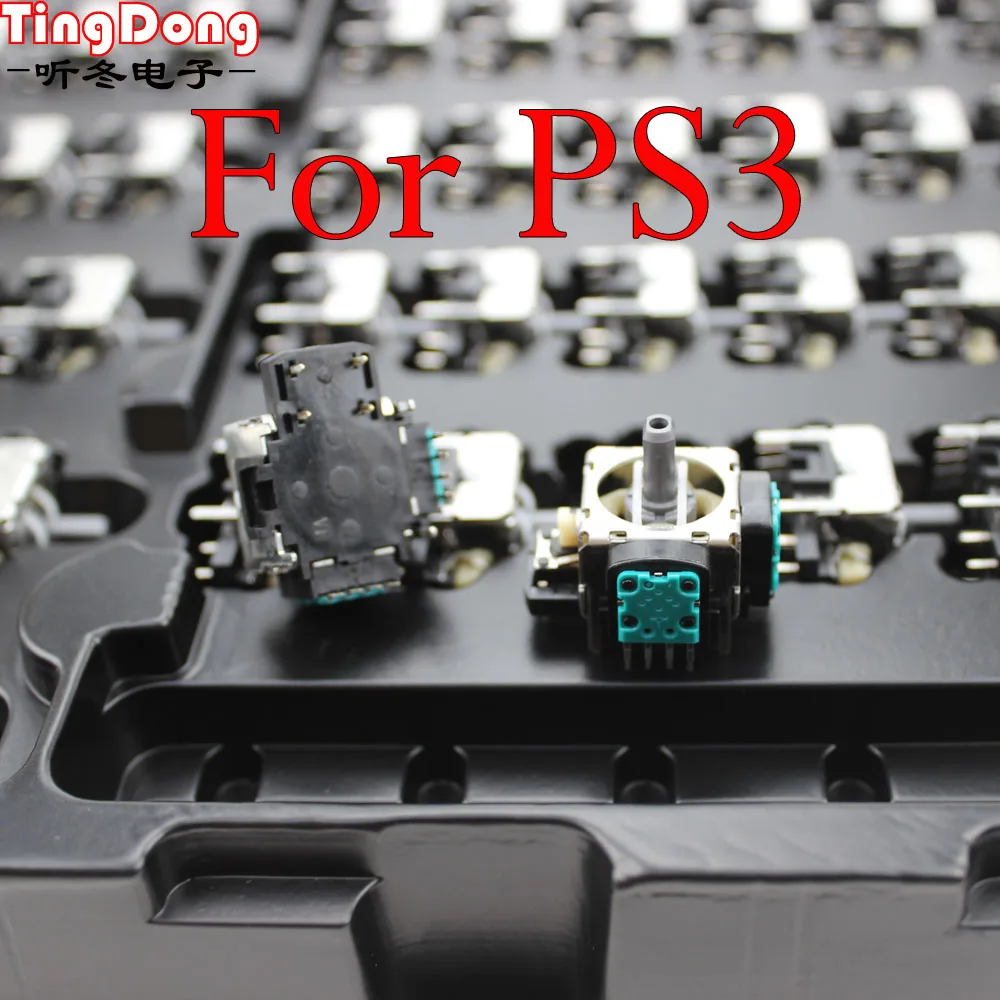 Tingdong 4pin Замена 3D аналоговый джойстик с накатанной головкой палочки для PS3 PS4 XBOX360 PS2 геймпад