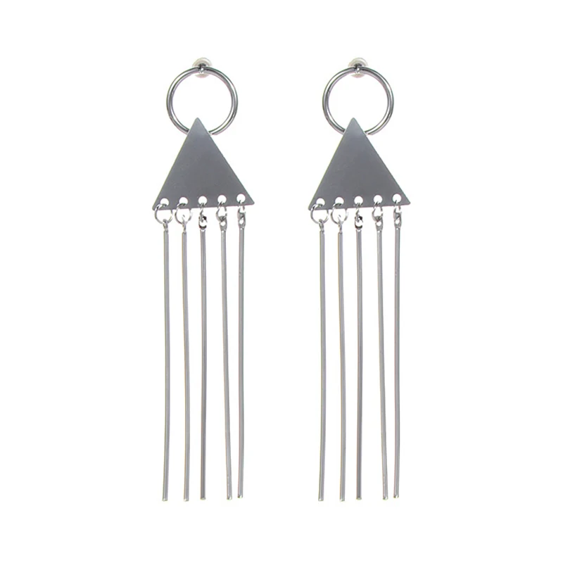 ZHINI 2017 New Fashion Long Tassel Earrings for Women Statement Hot Sales Bohemian Drop Dangle Jewelry | Украшения и аксессуары