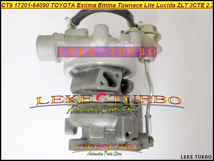 CT9 17201-64090 17201 64090 Turbo турбонагнетатель для тoyota Lite Town Ace Estima Emina Lucida ZLT 3CTE 3C-T 3CT 2.2L 90HP