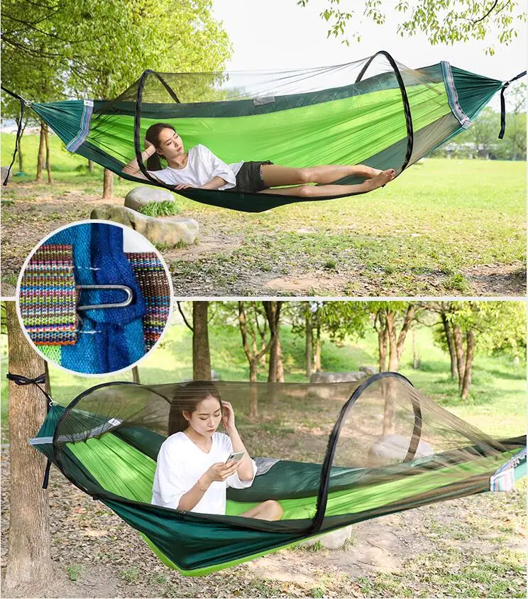 

Double hammock bed bed net tent bedroom student cradle adult home dorm bed free shipping
