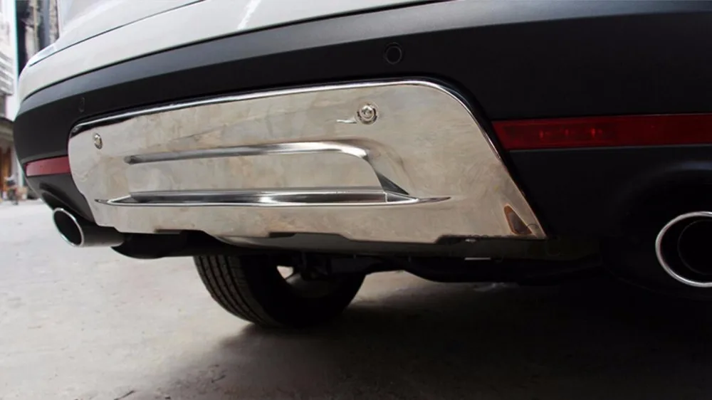Для Ford Explorer 2013- Защита бампера Защитная Противоударная пластина высокое качество нержавеющая сталь передние+ задние автомобильные аксессуары