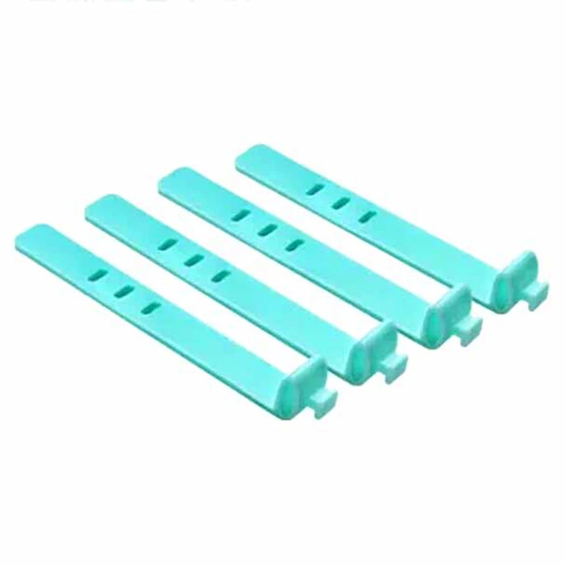 4Pcs Silicone Cable Organizer Office Stationary Desk Set Accessories Supplies USB Data Wrap Cord Winder Wire Protector Holder - Цвет: green