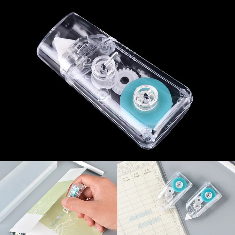 

Popular Cute Roller Correction Tape Decorative School Office Supply Stationery Tape Wholesale Double Sided Adhesive Roller