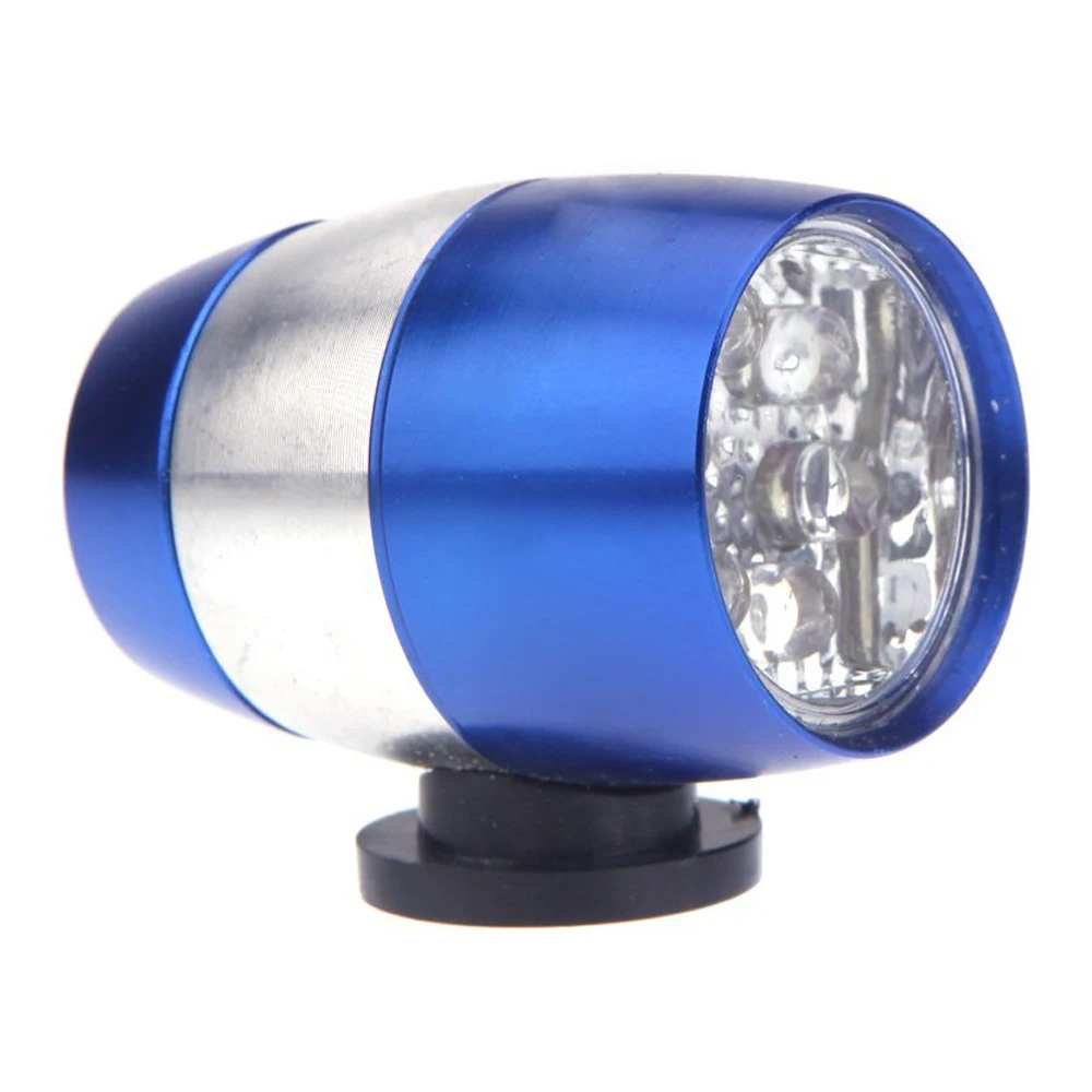 Bright 6 LED Bicycle Bike Front White Head Light Mini Safety Lamp