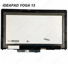 For Lenovo Ideapad Yoga 13 20175 LP133WD2 SLB1 LCD Display Touch Screen Digitizer with frame led panel bezel FRU 04W3519