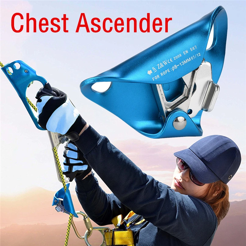 Carabiner Climb Clasp Clip Climbing Clasp Vertical Rope Climbing Tension Rigging for Camping Climbing Accessories #FS#4OT5 (2)