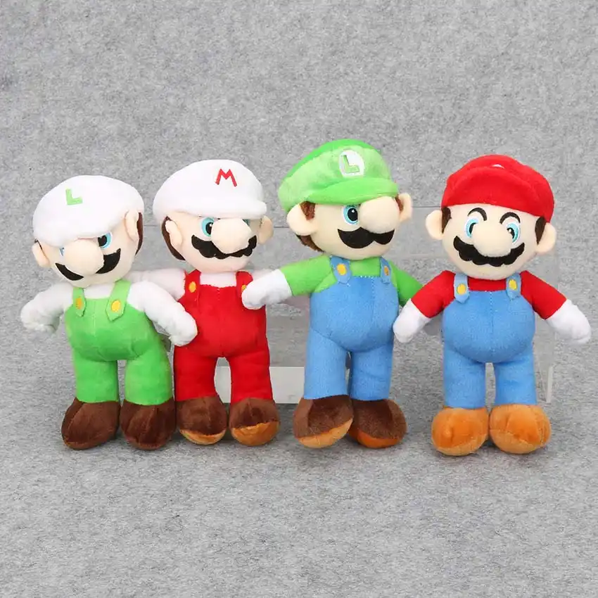super mario plush toys set