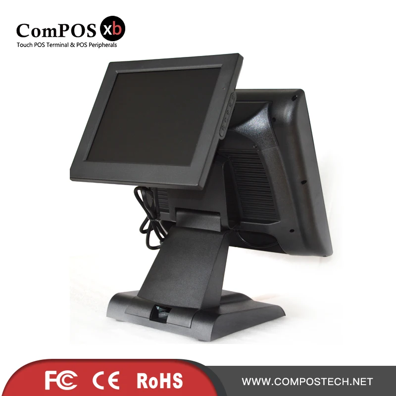 Gratis Verzending Inch Dubbel Scherm Kassa All In One Pc Pos Systeem Verkopen Als Warme Broodjes Gemaakt In china - AliExpress Computer & Office