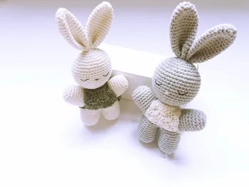 

crochet toys amigurumi bunny model number XH041204