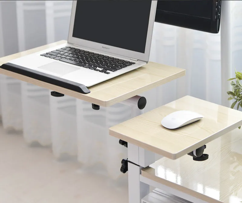 Модный простой прикроватный столик, ленивый ПК стол, домашний стол для хранения, домашний офисный стол, мебель