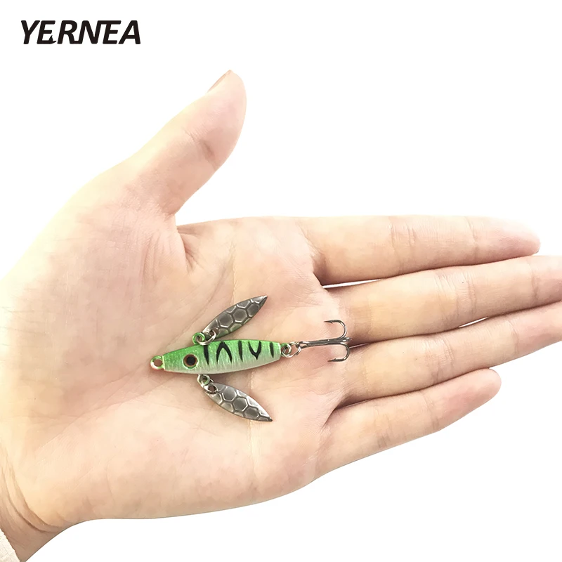 Yernea 1 шт./лот 5 см приманка для зимней рыбалки джиг подледной крючки высокого