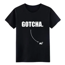 Мужская футболка Gotcha Meme Finger Circle, футболка на заказ, размер S-3xl, стандартный солнечный свет, аутентичная летняя стильная футболка