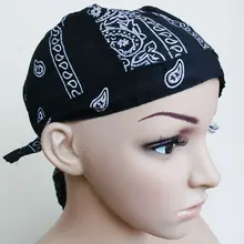 360 шт./лот Пейсли Durag бандану Кепки/бандане платок Rap галстук Подпушка группа Байкер Кепки