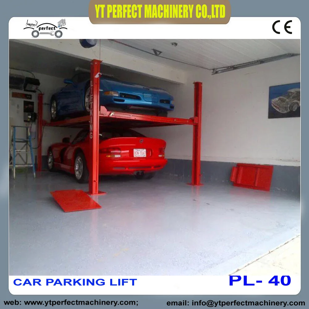 

four post Car Parking Lift High Quality Chain Car Parking Lift PL-40