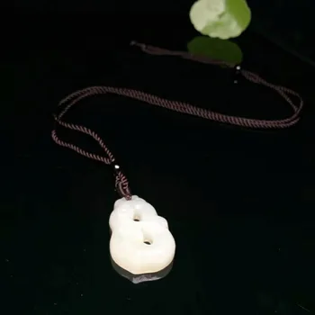 

h28#Exquisite Hetian jade carving pendant