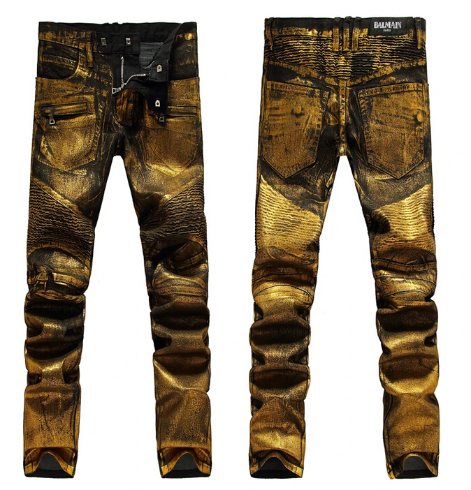 burberry pants mens gold