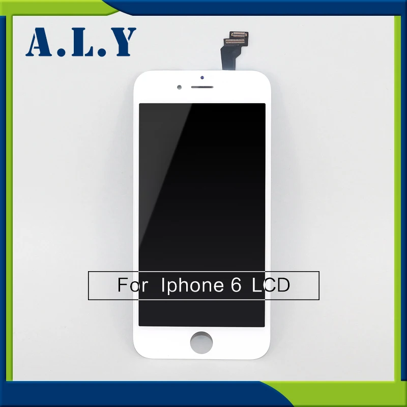 

40PCS/LOT No Dead Pixel LCD For Apple iPhone 6 LCD Display With Touch Screen Digitizer Assembly Free DHL Shipping DHL