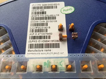 

Taiwan Yuanda DIP DTSJ-65S-V Tact Switch 6*6*9.5MM Patch 4 Pin Micro Switch