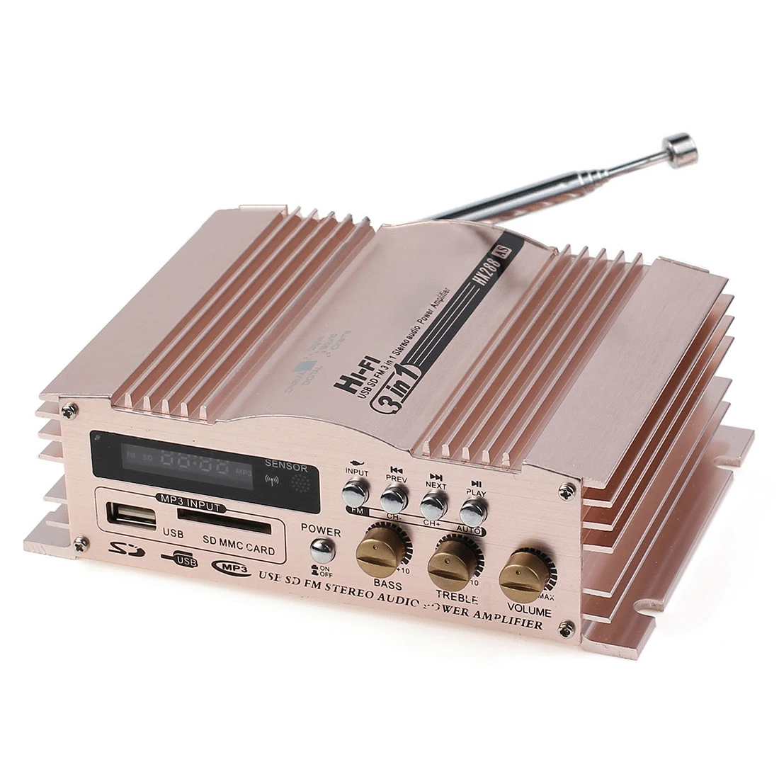 Топ предложения 360 Вт 12 В 2 канала Hi-Fi стерео Усилители домашние fm Радио MP3 AMP