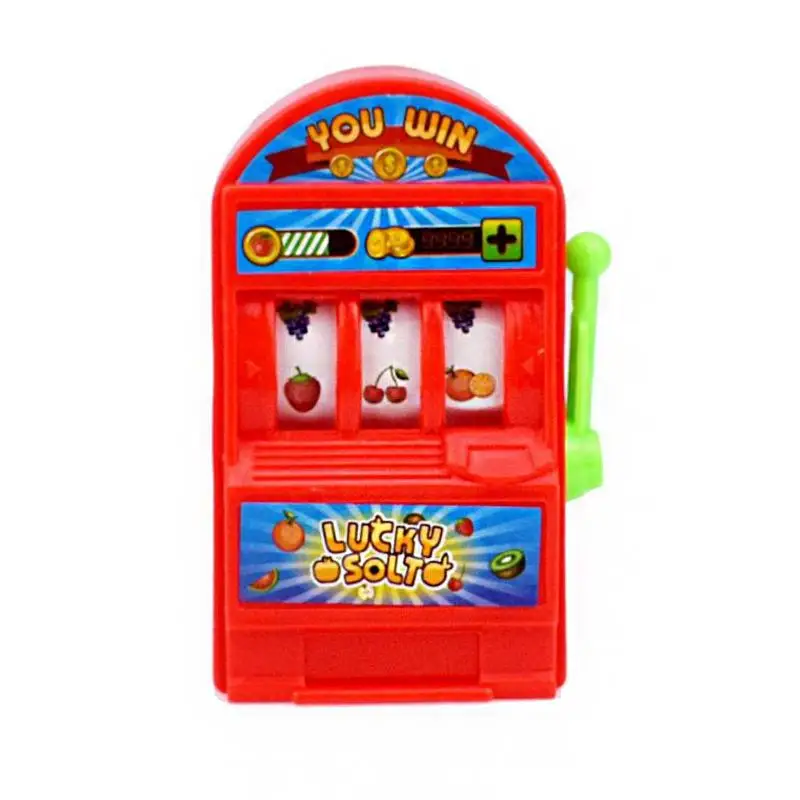 Имитация портативного мини-автомата Lucky Jackpot, новинка, забавная игрушка для детей, подарки на день рождения, забавные приколы, мини, новинка