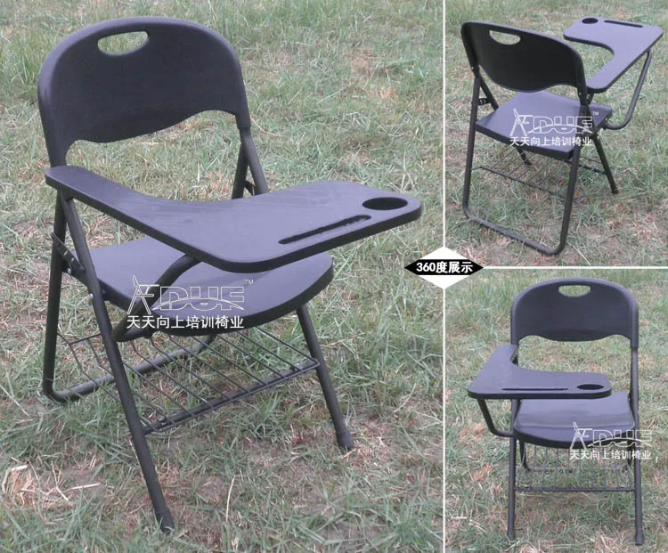 Simple Folding Chair Study Table And Chair Set Plastic