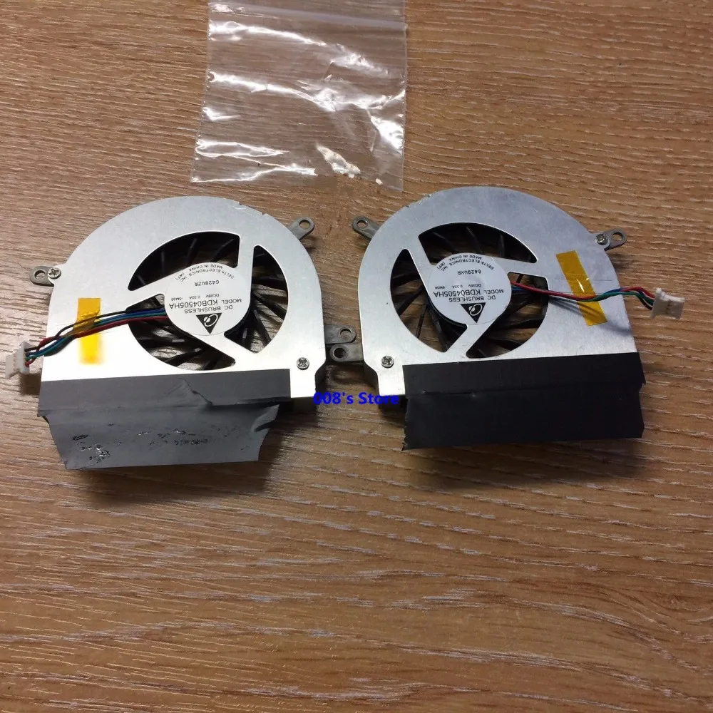 

CPU Cooling Cooler Fan For Apple MACBOOK PRO A1151 A1212 A1229 A1261 17" Left Right KDB04505HA -5M36 DC 5V 0.32A