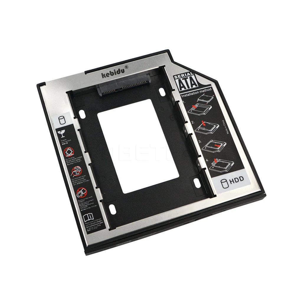 Kebidu Универсальный алюминиевый 2 5 й 9 мм Ssd Hd SATA жесткий диск HDD Caddy адаптер привода