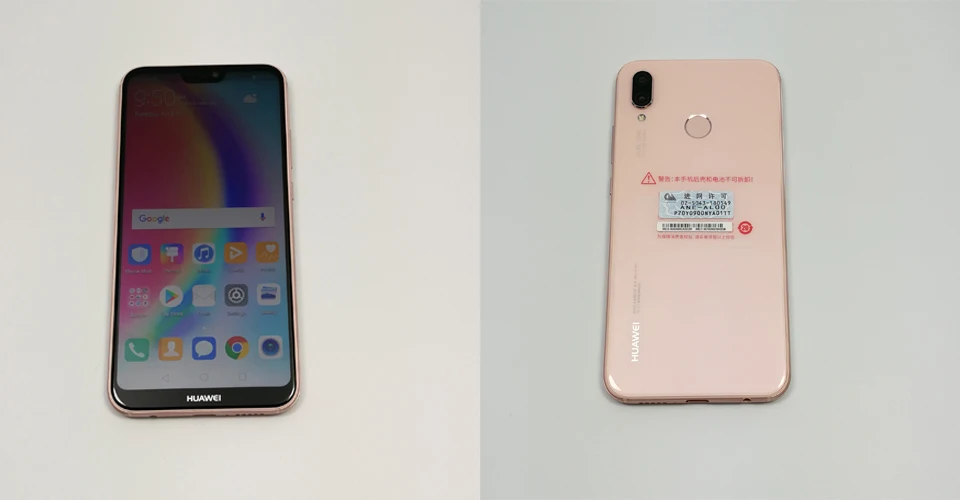 Huawei P20 Lite, глобальная прошивка, NOVA 3E, смартфон с функцией распознавания лица, 5,84 дюймов, полный экран, Android 8,0, стеклянный корпус, фронтальная камера 24 МП