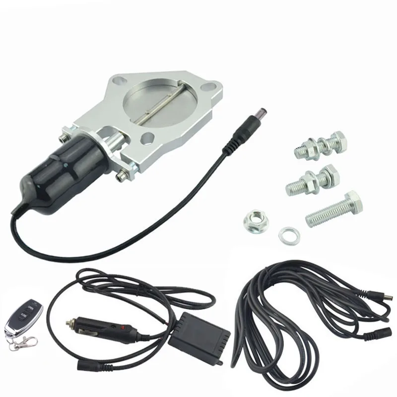 3 Inch Stainless Steel Headers Y Pipe Electric Exhaust Cutout Vavle Cut