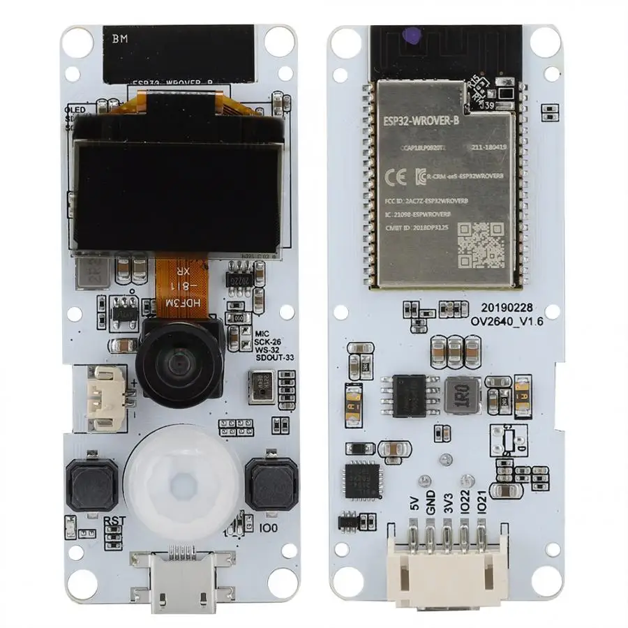 H311 OV2640 128*64 2 мегапикселей, модуль для камеры Поддержка Bluetooth WiFi для OLED для DIY камеры moudule