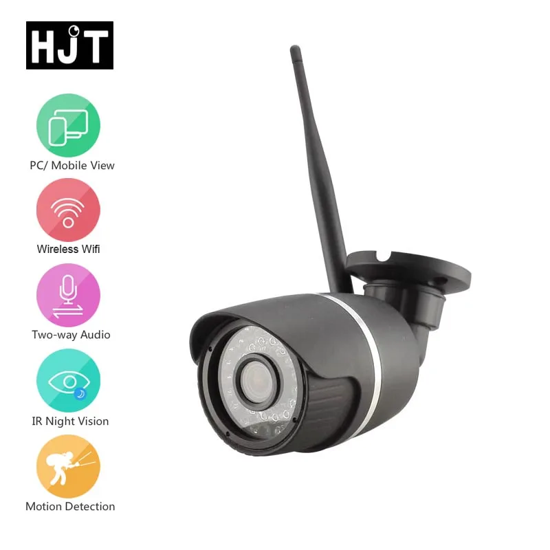 

HJT Audio IP Camera Wifi Wireless 960P 1.3MP Surveillance Security HD Network P2P CCTV IOS Android ONVIF 2.1 H.264 Waterproof
