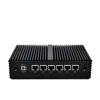 QOTOM Kaby Lake CPU Fanless Mini PC Q525G6 Q535G6 3965U/Core i3-7100U 6 Gigabit NIC Router AES-NI PF Ubuntu CentOS 2
