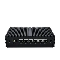 QOTOM Kaby Lake CPU Fanless Mini PC Q525G6 Q535G6 3965U/Core i3-7100U 6 Gigabit NIC Router AES-NI PF Ubuntu CentOS 2