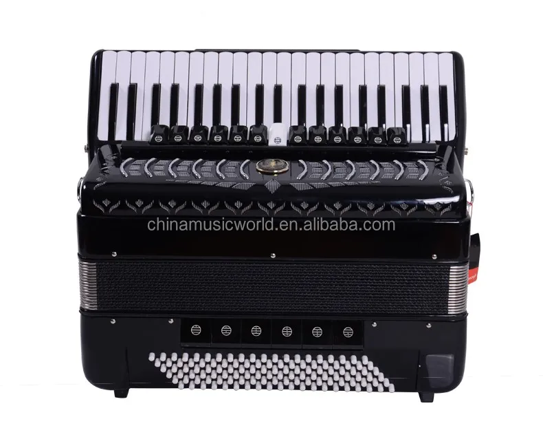 Afanti high quality 41keys 120Bass Piano Accordion AFA-12  classic black color