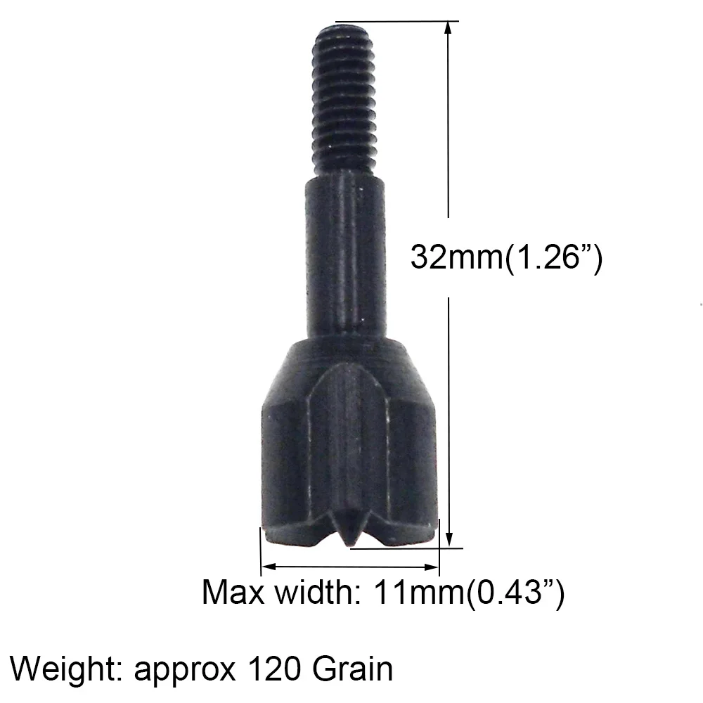 3 шт. молоток броудхедов маленькая игра стрельба из лука наконечники стрел тупые концы