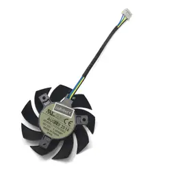 65 мм T127015SU Everflow DC 12 В 0.30A 4Pin Вентилятор Cooler заменить для ASUS Графика Вентилятор охлаждения 40*40*40 мм