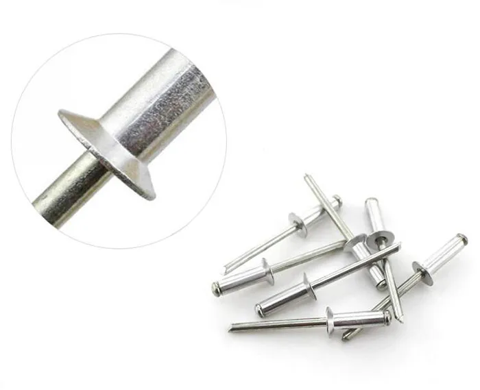 Blinds Rivets M2.4x5 Flat Countersunk Head Aluminum Rivets 100pcs/ Lot