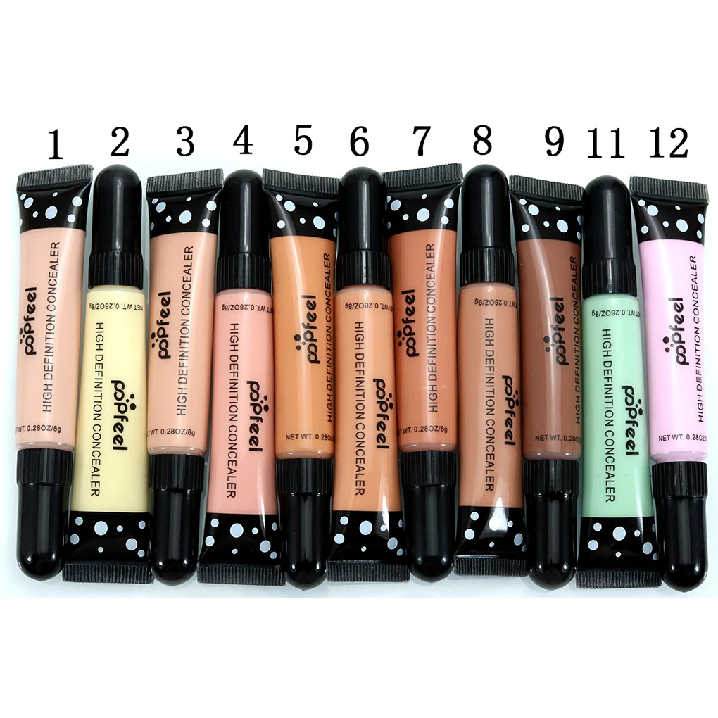 

11 Colors Women High Quality Liquid Foundation Concealer Makeup Primer Face Powder Make-up Cosmetic Tools