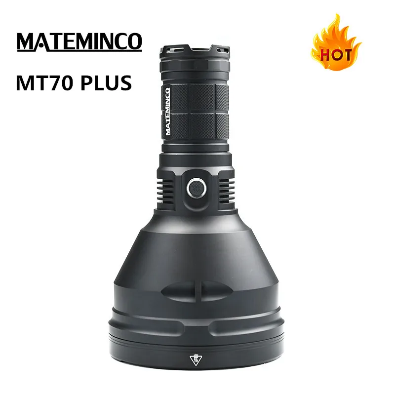 

MATEMINCO MT70 Plus Super Powerful Flashlight CREE XHP70.2 max 6000 Lumen Searchlight Beam throw 1549 Meter Outdoor Sports Torch