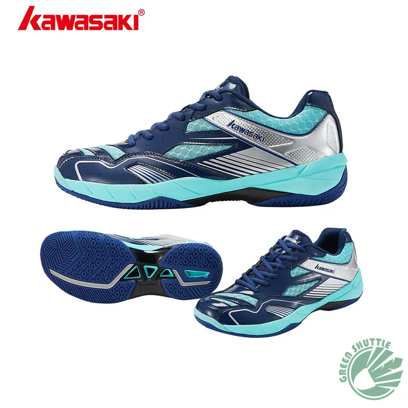 

New Professional Kawasaki 100% 2019 Original K159 K-155 K-156 Sneakers High Elastic Encapsulated Unisex Badminton Shoes