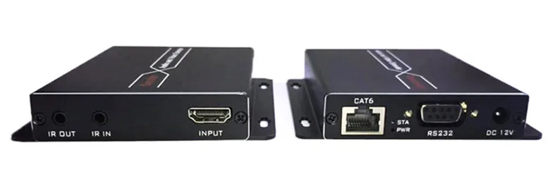 THDBaseT HDMI Extender 100M  by CAT67 Cable Adapter 4K 3D EDIDIRRS232 Control PoC to Power the RX Zero Latency Free Shipping  (3)