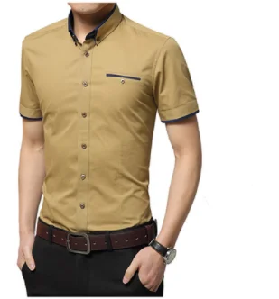 2019 классическая мужская рубашка с длинным рукавом Slim Fit business повседневные мужские рубашки Размер s m XL 2XL 5XL High-end Dress Shirt Man