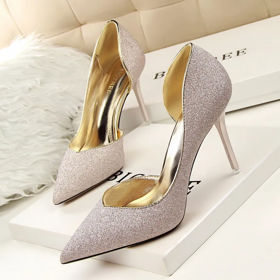 

High-heel shoes woman ladies shoes thin heels 2017 fashion black strap women pumps leather sexy size 34-39 zapatos mujer